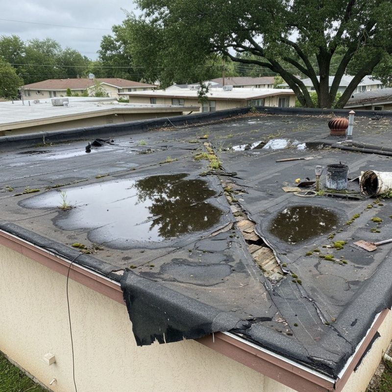 How Flat Roof Repair Prevents Structural Water Damage
